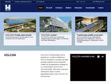 Tablet Screenshot of holcon.com